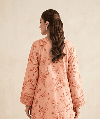 Bin Ismail Lawn Digital Printed 3 Piece Suit – Shirt, Trouser & Voil Dupatta - Image 2