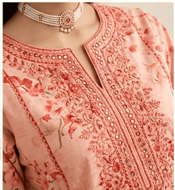 Bin Ismail Lawn Digital Printed 3 Piece Suit – Shirt, Trouser & Voil Dupatta - Image 3