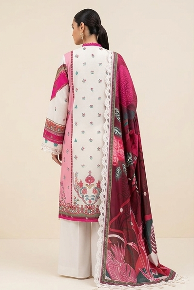 Naqsh The Breeze Edit Summer ’26 – Rose Whisper 00247 (3 Piece Lawn, Voile & Cotton) - Image 2